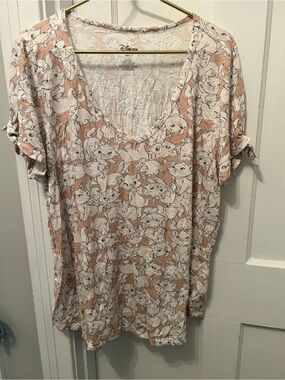 Torrid Disney Marie Tee sz 4